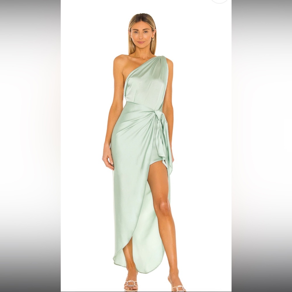 Gorgeous mint color dress